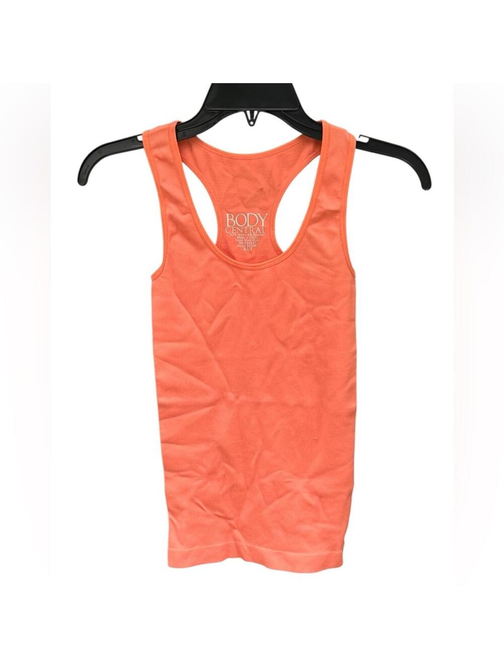 Body Central Coral Racerback Tank Top XS/S - NWOT